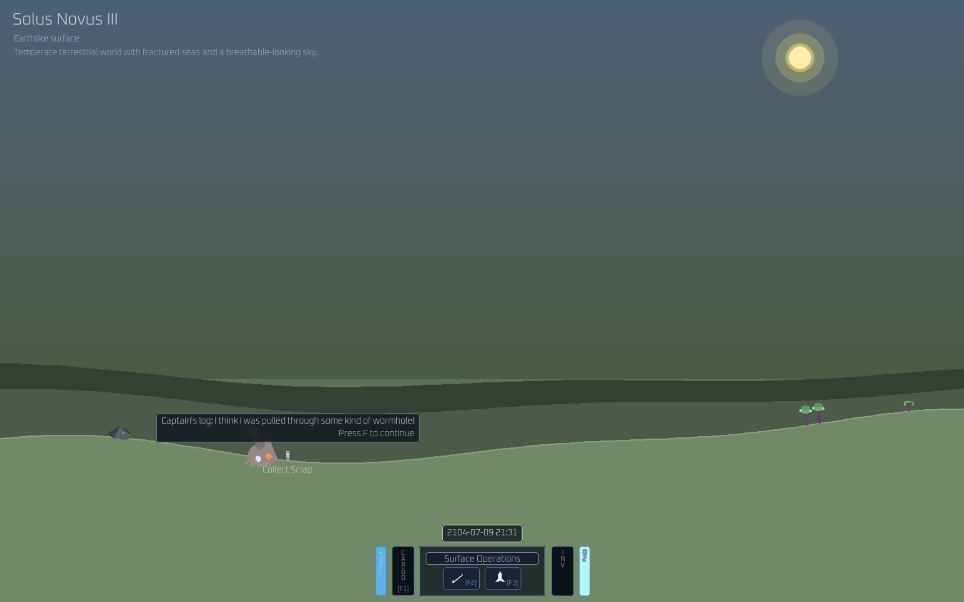 BEFORE: The Old Planet View