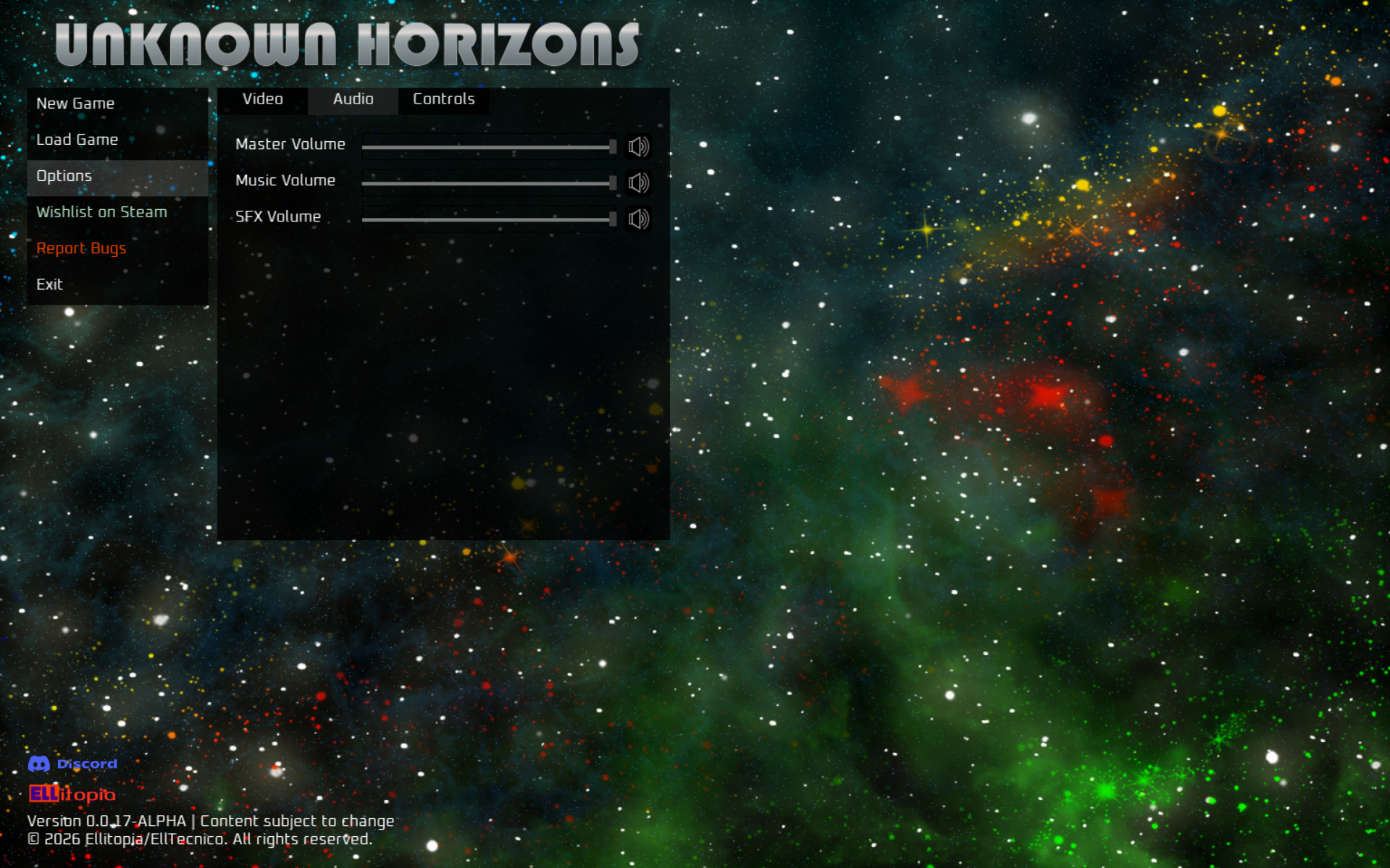 AFTER: The New Menu Screen